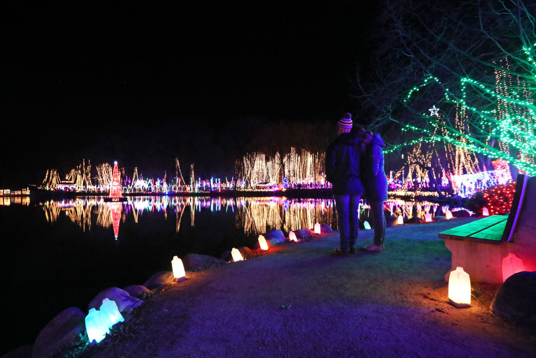 Rotary Botanical Gardens Holiday Light Show